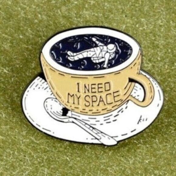 3/20 I Need Space Enamel Pin - Picture 1 of 1